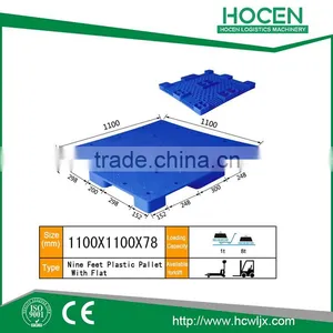 Single Faced HDPE Plastic Pallets or HDPE Skids thumbnail-5