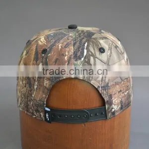 6 Panel Distressed Camo Hat thumbnail-4