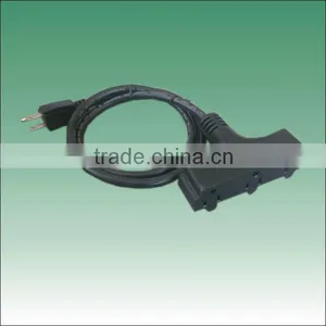 Usa Transparent Multiple Outlet Extension Cord thumbnail-1