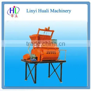 JS500 Concrete Mixer in Brick Making Machinery thumbnail-1