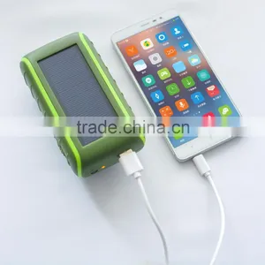 Power Solar Bank Handheld Dynamo Mobile Charger thumbnail-1