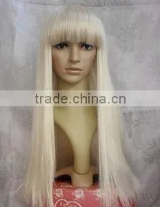 LONG FLUPPY STRAIGHT SYNTHETIC WIGS - TRENDY POP WIGS thumbnail-1