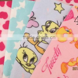 Cartoon Printing Microfiber Polar Fleece With Antipilling Fabric Baby Blanket thumbnail-3
