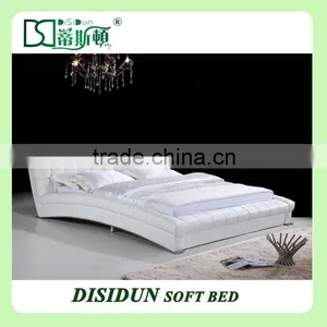 Foshan Happy Night Designs King Size Model Wooden Bed DS-1018 thumbnail-1