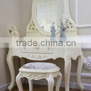2016 Latest Designs for European Style Wooden Bedroom Set thumbnail-3