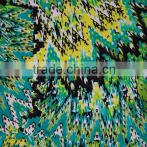 Digital Printing Knitted Fabric Polyester Stretch Fabric for Knitting Jersey thumbnail-5