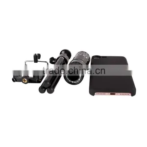Factory Price 12X Zoom Camera Lens With Back Case And Tripod For IPhone 7-- Manual Focus Adjustment Telephoto Lens thumbnail-1