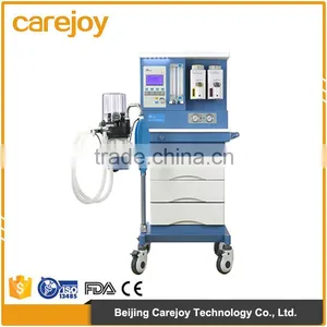 Emergency Equipment Blue+White Color Movable Anesthesia Machine for Hospital thumbnail-1