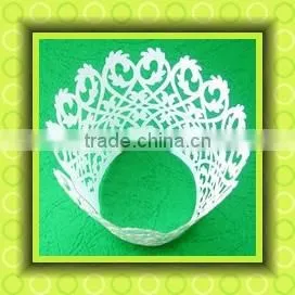 Latest White Small Paper Cupcake Wrapper for 2016 Olympic Game thumbnail-1