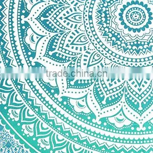 Ombre Indian Mandala Tapestry thumbnail-6