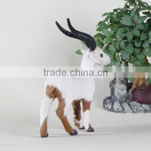 Handmade Real Like Plush Animals Sound Little Sheep Toys thumbnail-6