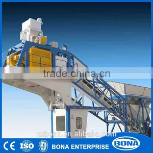 Ce/Iso Certificated Machinery Mobile Concrete Batching Plant With Low Price thumbnail-1
