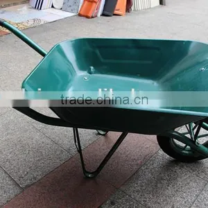 Vlais Wheel Barrow for Sale,High Quality Green Color Wheel Barrow 130kg WB6400 thumbnail-1