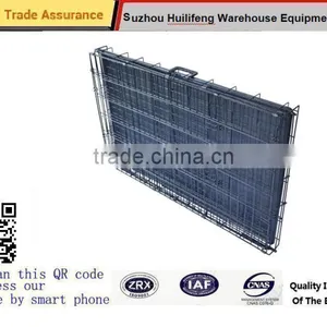 2 Door Pet Cage Folding Dog Cat Crate Cage Kennel W/ABS Tray thumbnail-1