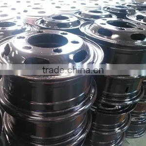Light Duty Trailer China Steel 15 Inch Wheel thumbnail-1