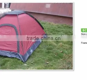 High Quality Double Layer Waterproof Cheap Camping Tents thumbnail-1