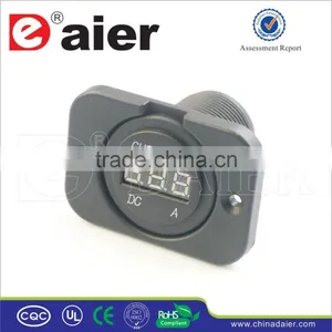 New Marine/Jeep/ Truck/ Caravan 12V-24V 10A Led Digital DC Ammeter Socket thumbnail-1