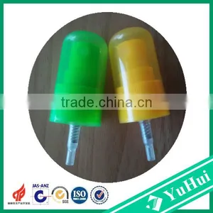 Hot Sale Colorful 18/410 Full Cover Cap Fine Mist Sprayer for Cosmetic Bottles thumbnail-2