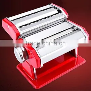 Italian Noodle Maker 150/180mm Detachable Stainless Steel Handle Pasta Machine thumbnail-5