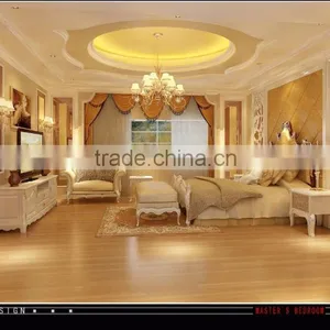 3D Villa Rendering European Style Villa 3D Design With Furniture Furnishing thumbnail-3