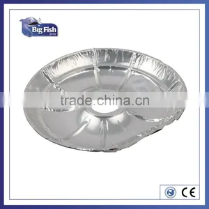 New Bbq One-off Round Grill Pan Aluminum Foil Pan Disposable Pan Paper Plate thumbnail-1