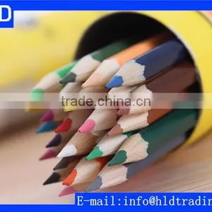 EN71 Factory Wholesale 18 Colors Natural Wood Colored Pencils thumbnail-1