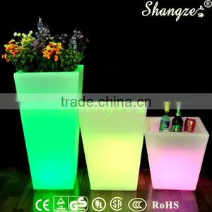 LED Lighted Planter Pots / LED Flower Pot Wholesale thumbnail-2