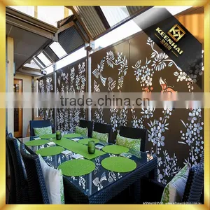 Keenhai Custom-Made Stainless Steel Restaurant Soundproof Room Divider thumbnail-5