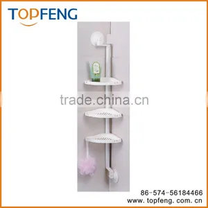 3 Tiers Bathroom Shelf/3 Tier Corner Shelf/plastic Corner Shelf thumbnail-1