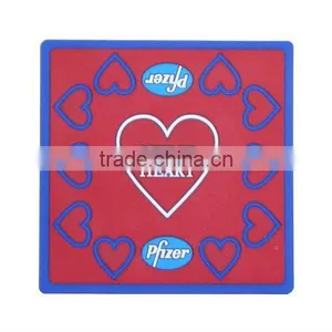 Soft Pvc Square Coaster thumbnail-1
