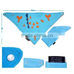 New Lovely Infants Triangle Scarf Bibs + 3D Giraffe Print Cotton Beanie Hats Caps thumbnail-5