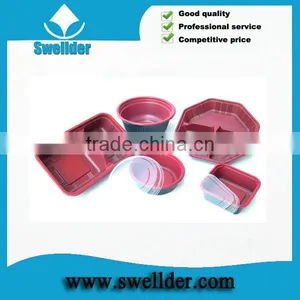 Swellder Hot Sale Disposable Plastic Food Tray for Restaurant thumbnail-1