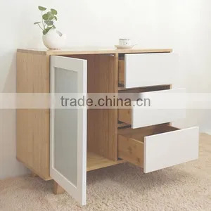 Practical Natural Bamboo Storage Cabinet for Kitchen Corner Design thumbnail-1