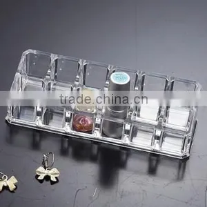 New Transparent Acrylic Lipstick Etc Cosmetic Display Rack thumbnail-1