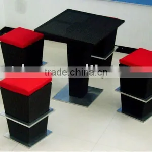 Eco-friendly PE Rattan or Wicker Bar Sets thumbnail-1