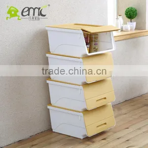 Emc pp Plastic Storage Drawer With Lid, PP Plastic Drawer thumbnail-2