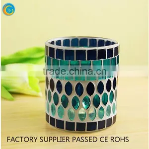 Glass Mosaic Candlestick thumbnail-6