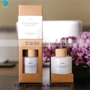 Sphere and Cylinder Glasses Empty Round Glass Fragrance Diffuser Bottles thumbnail-2