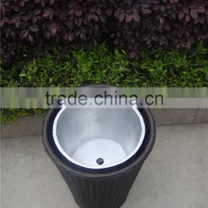 Outdoor Garden Supplies 6 Pics Rattan Flowerpot Sets thumbnail-5