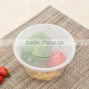 Disposable Take Away Plastic Salad Bowl Food Container for Pinic thumbnail-3