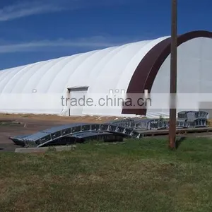 Trussed Steel Frame Storage Shelter, Airplane Hangar , Farm Warehouse Tent thumbnail-1