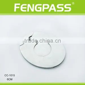 CC-1015 6.0cm 2CR13 Stainless Steel Egg-Shaped Full Stainless Steel Cigar Cutter thumbnail-2