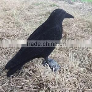 Full Body Flocked Crow Decoys thumbnail-4