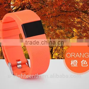 TW64S Smart Wrist Band Heart Rate Moniter Fitness Tracker Sports Pedometer Bluetooth Bracelet Waterproof Watch thumbnail-2