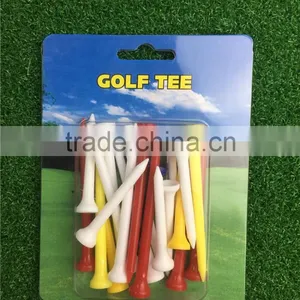 Custom Logo Colorful Plastic Golf Tee With Packaging thumbnail-4
