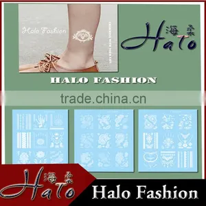 High Quality Body Jewelry White Color Temporary Hand Tattoo Sticker For Men T005-008 thumbnail-1