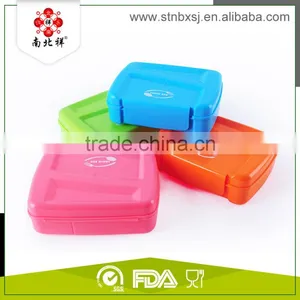 BPA Free Adult Siamese Plastic Bento Lunch Box thumbnail-3