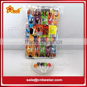 Bag Packing 5 in 1 Sweet Fruit Flavors Lollipop thumbnail-1