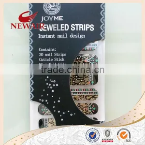 2014 New Designs Fashhion Nail Art Sticker Nail Accessories 3d Diamond Nail Sticker thumbnail-1