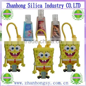 Lovely Portable Promotional Gift Body Wash Towel Silicon Rubber Case thumbnail-1